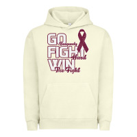 Pigment Pistachio Go Burgundy Fifht Hard Win The Fight Urban Hoodie - Bettercallsaul