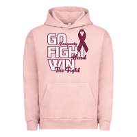 Pigment Salmon Go Burgundy Fifht Hard Win The Fight Urban Hoodie - Bettercallsaul