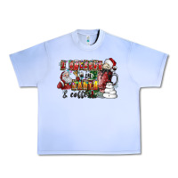 Grape Ice I Believe In Santa And Coffee Urban Heavy Tee - CowhideDigitalArt