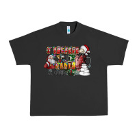 Pigment Black I Believe In Santa And Coffee Urban Heavy Tee - CowhideDigitalArt