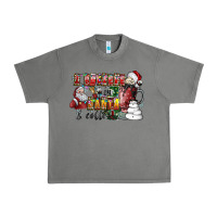 Tornado I Believe In Santa And Coffee Urban Heavy Tee - CowhideDigitalArt