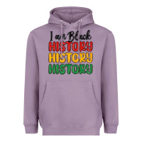 Lavender i am black history Heavyweight Hoodie - MaliasSmallBusiness
