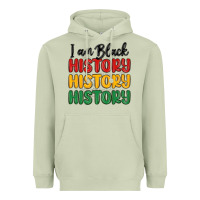 Matcha i am black history Heavyweight Hoodie - MaliasSmallBusiness