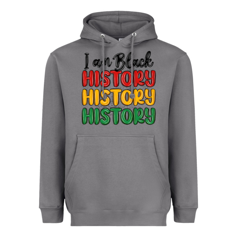 I Am Black History Heavyweight Hoodie by MaliasSmallBusiness | Teevron