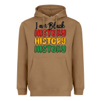Toasted Coconut i am black history Heavyweight Hoodie - MaliasSmallBusiness