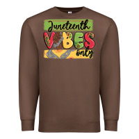 Chestnut juneteenth vibes only Premium Sweatshirt - MaliasSmallBusiness