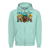 Seafoam labrador mom Zipper Hoodie - Artiststas
