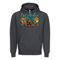 Smoke labrador mom Zipper Hoodie - Artiststas