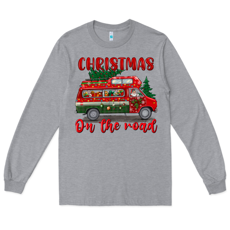 Christmas On The Road Long Sleeve Tee by BundleAndBundleShop | Teevron