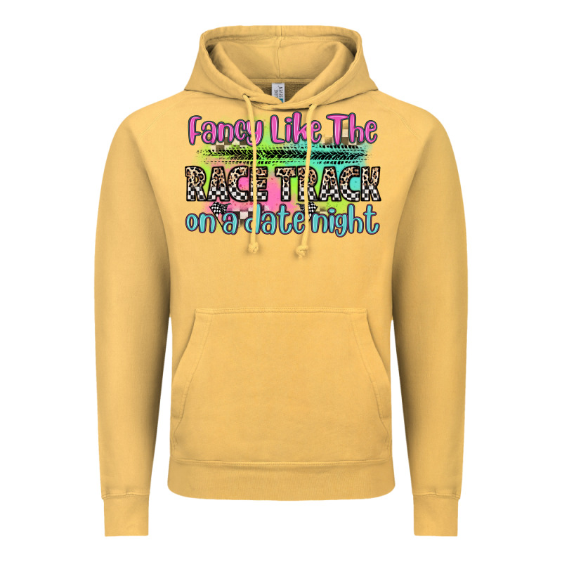 Fancy Like The Race Track On A Date Night Vintage Hoodie by Zillion Design Studio | Teevron