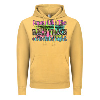 Vintage Mustard fancy like the race track on a date night Vintage Hoodie - Zillion Design Studio