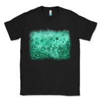 Black green glitter background Classic Tee - JahusDesignShop