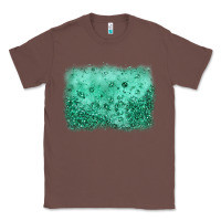 Chestnut green glitter background Classic Tee - JahusDesignShop