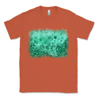 Copper green glitter background Classic Tee - JahusDesignShop