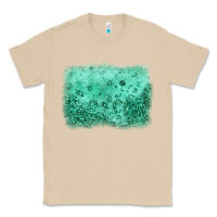 Mushroom green glitter background Classic Tee - JahusDesignShop