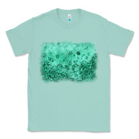 Seafoam green glitter background Classic Tee - JahusDesignShop