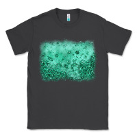 Smoke green glitter background Classic Tee - JahusDesignShop