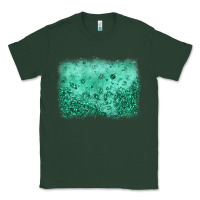 Sports Green green glitter background Classic Tee - JahusDesignShop