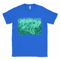True Royal green glitter background Classic Tee - JahusDesignShop