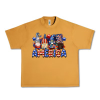 Peanut Butter America gnomes 4th of July Urban Heavy Tee - CowGirlArtShop