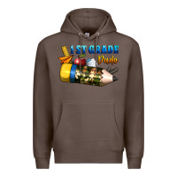 Coffee 1 st grade dude Premium Hoodie - BundleAndBundleShop