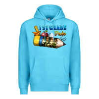 Ocean Blue 1 st grade dude Premium Hoodie - BundleAndBundleShop