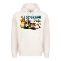 Pale Pink 1 st grade dude Premium Hoodie - BundleAndBundleShop