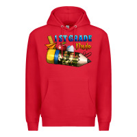 Red 1 st grade dude Premium Hoodie - BundleAndBundleShop