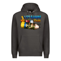 Smoke 1 st grade dude Premium Hoodie - BundleAndBundleShop