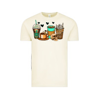 Vintage Arctic skeleton coffee cups Vintage Tee - Zillion Design Studio