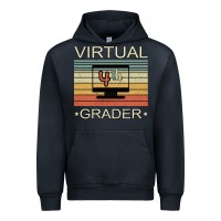 Navy Virtual 4th Grader Urban Hoodie - Bettercallsaul