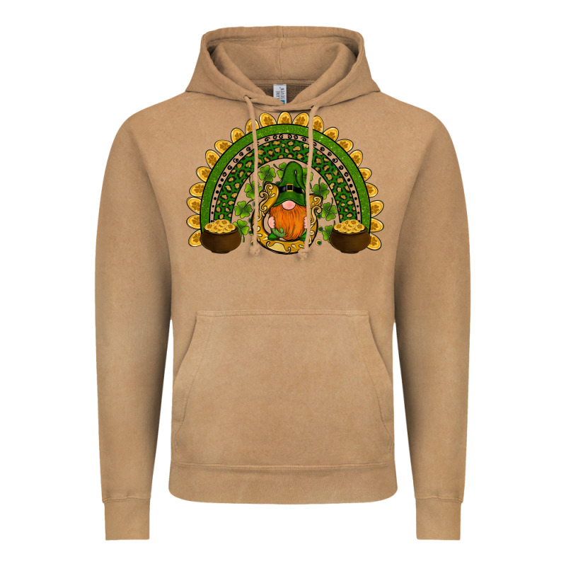St Patricks Day Rainbow Vintage Hoodie by RanaPortraitStore | Teevron