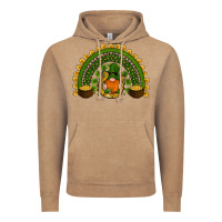 Vintage Coffee st patricks day rainbow Vintage Hoodie - RanaPortraitStore