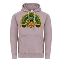 Vintage Zinc st patricks day rainbow Vintage Hoodie - RanaPortraitStore