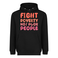 Black fight poverty not poor people Heavyweight Hoodie - MaliasSmallBusiness