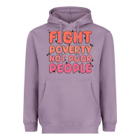 Lavender fight poverty not poor people Heavyweight Hoodie - MaliasSmallBusiness