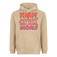 Mushroom fight poverty not poor people Heavyweight Hoodie - MaliasSmallBusiness