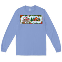 Colony Blue small town christmas Long Sleeve Tee - BundleAndBundleShop