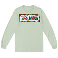 Matcha small town christmas Long Sleeve Tee - BundleAndBundleShop