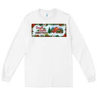 White small town christmas Long Sleeve Tee - BundleAndBundleShop