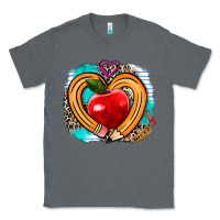 Charcoal Heather teacher heart pen Classic Tee - AdoDesignShop