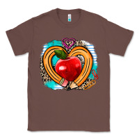Chestnut teacher heart pen Classic Tee - AdoDesignShop