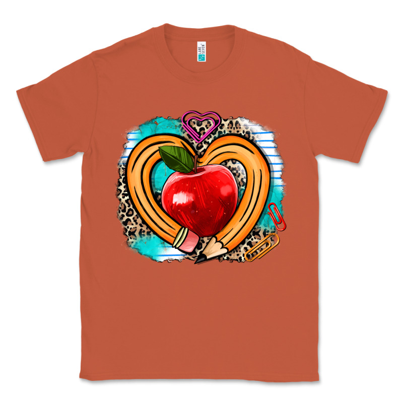 Teacher Heart Pen Classic Tee by AdoDesignShop | Teevron