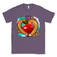 Lavender teacher heart pen Classic Tee - AdoDesignShop