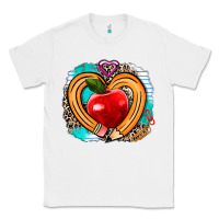 White teacher heart pen Classic Tee - AdoDesignShop
