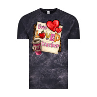 Cloud Black one loved teacher Vintage Tee - BarkalooDesign