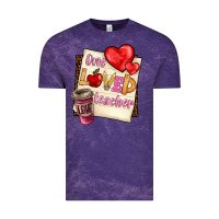 Cloud Purple one loved teacher Vintage Tee - BarkalooDesign