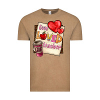 Vintage Coffee one loved teacher Vintage Tee - BarkalooDesign