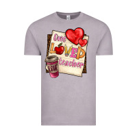 Vintage Zinc one loved teacher Vintage Tee - BarkalooDesign