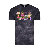 Cloud Black weed coffee cups Vintage Tee - Zillion Design Studio